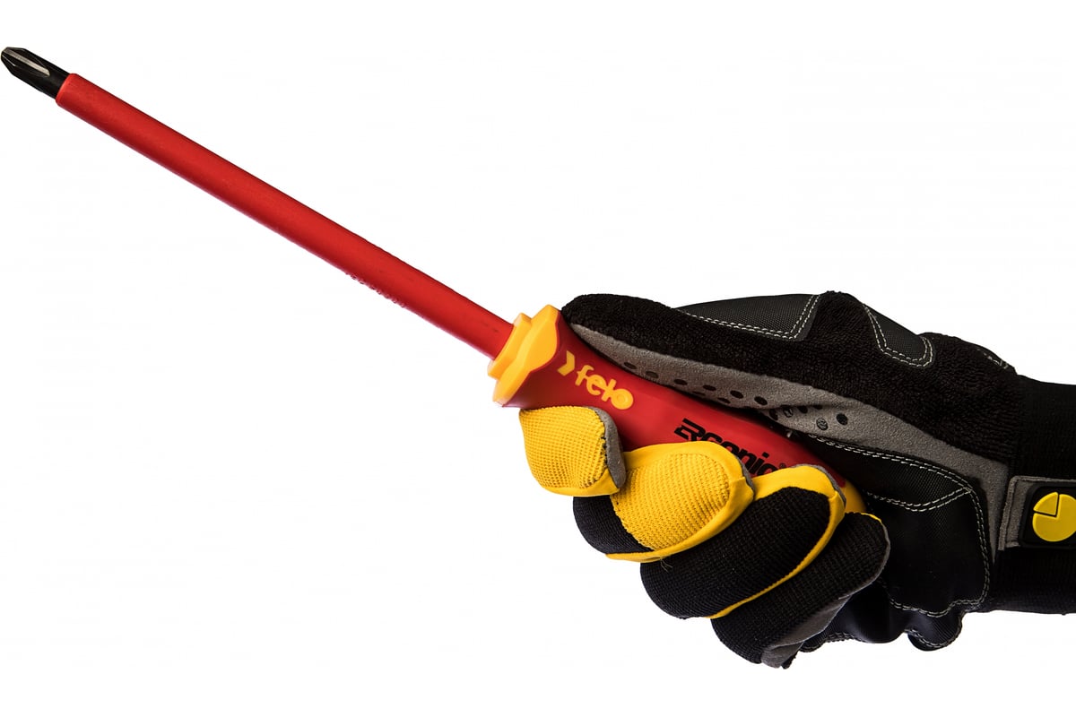 Диэлектрическая крестовая отвертка Felo Ergonic PH 3X 150 41430490