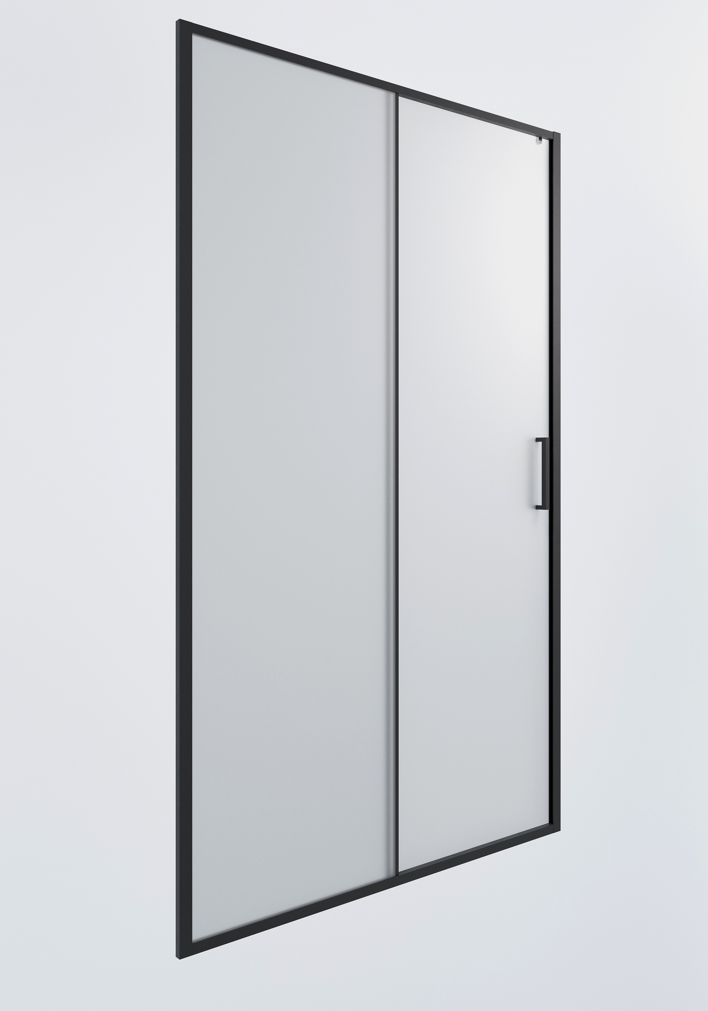 Душевая дверь Timo TD-120/03F-6 120x195 матовое, черный
