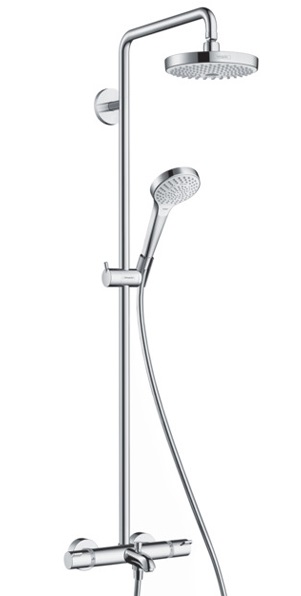 Душевая стойка Hansgrohe Croma Select S 180 2jet Showerpipe 27351400 термостат