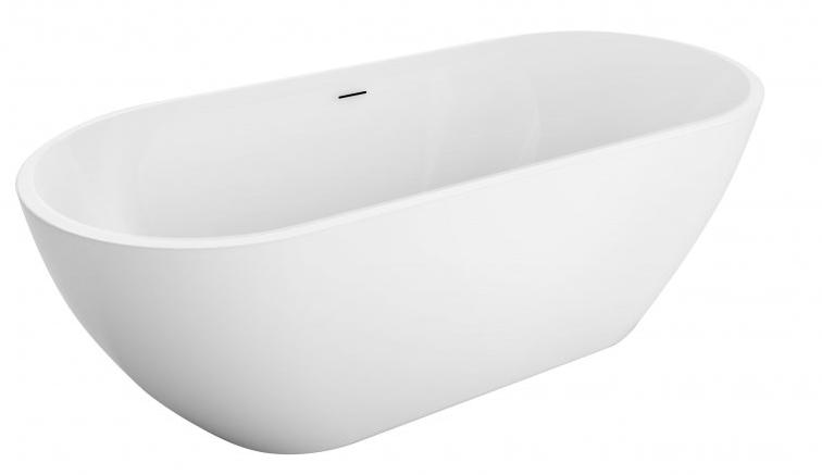 Акриловая ванна BelBagno UNO BB701 170x75 см BB701-1700-750-K