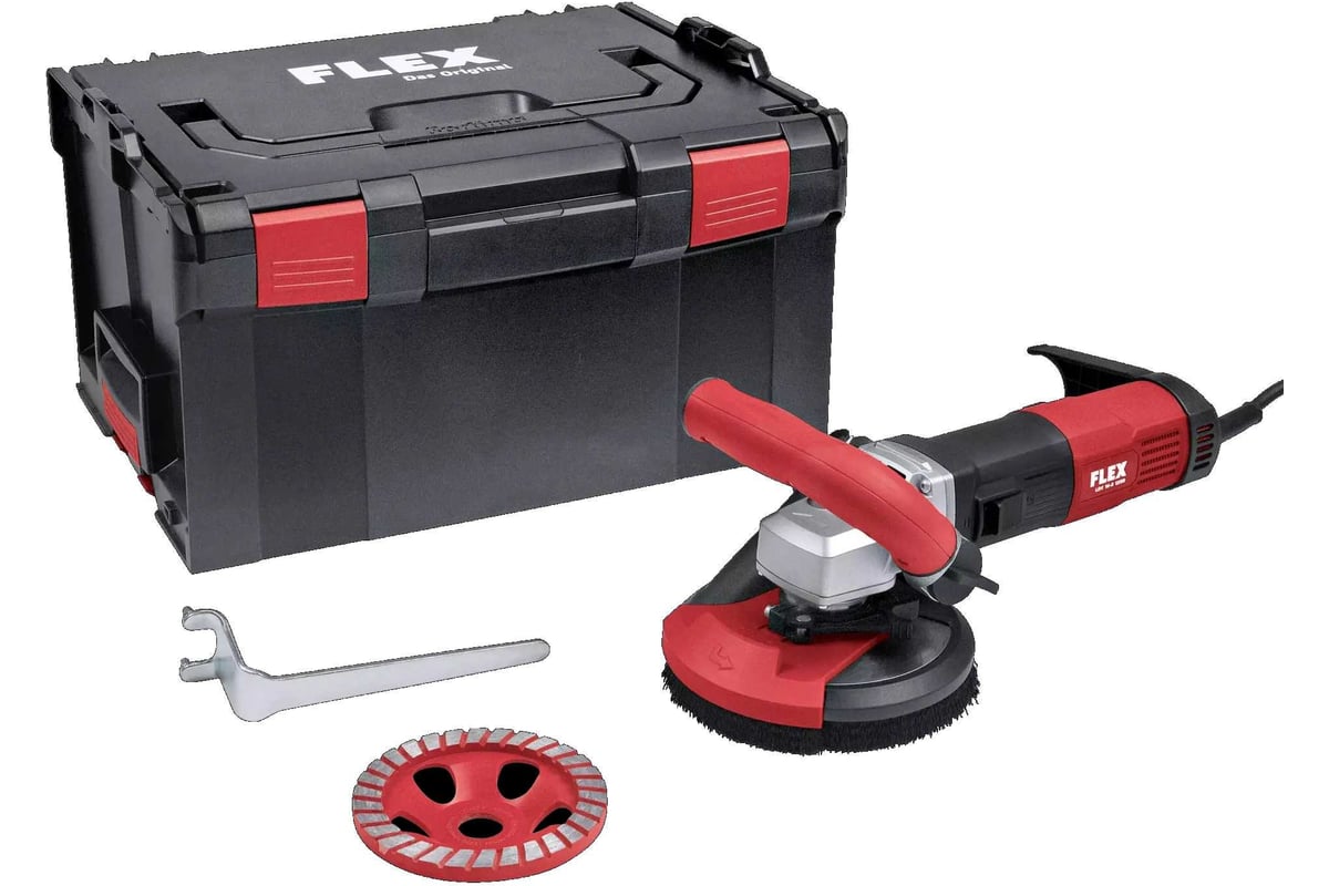 Шлифовальная машина для санационных работ Flex LDE 16-8 125 R, Turbo-Jet II 504963