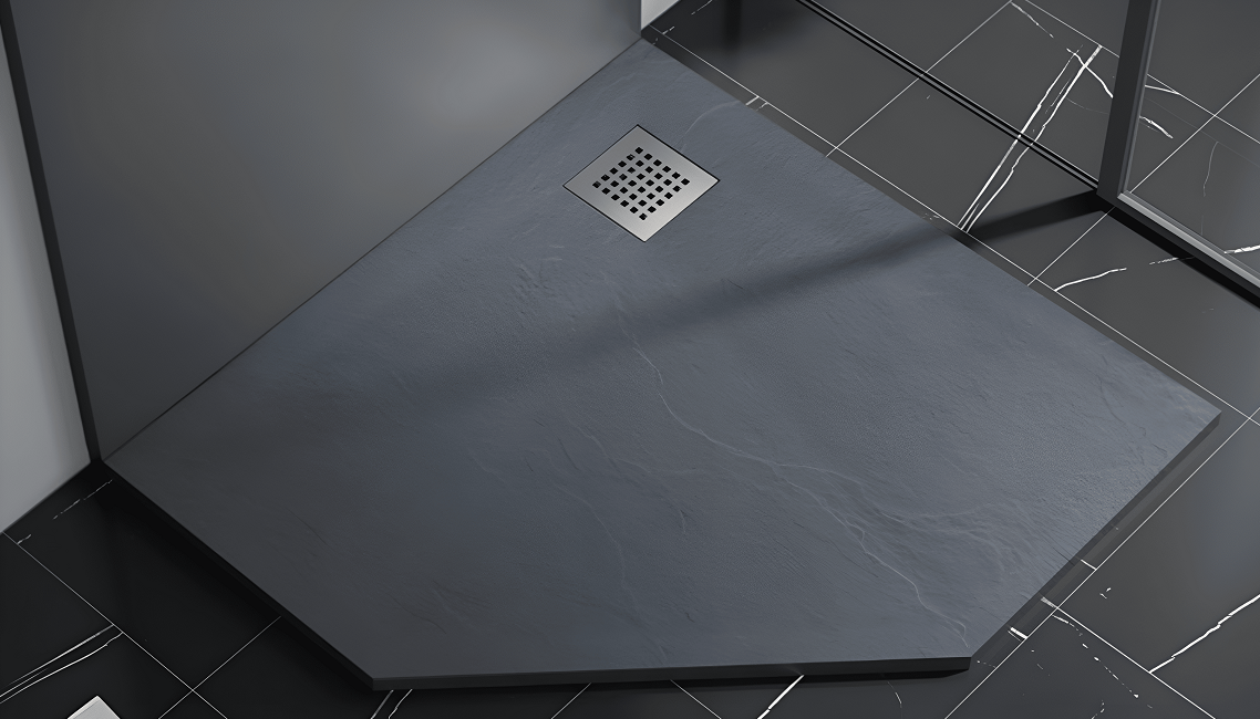 Поддон для душа RGW Stone Tray-G 90x90 камень, графит 14155099-02-11