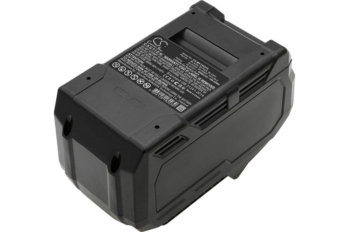 Аккумулятор CS-MKT402PX для Makita 40V MAX XGT 40V 4Ah /p/n: BL4040/ 40V 4Ah/ Cameron Sino P102.00110