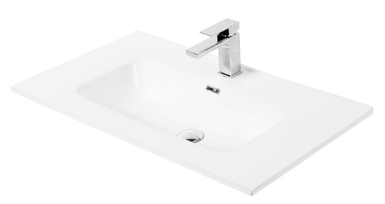 Тумба с раковиной BelBagno Etna 90x45x60 см Bianco Lucido