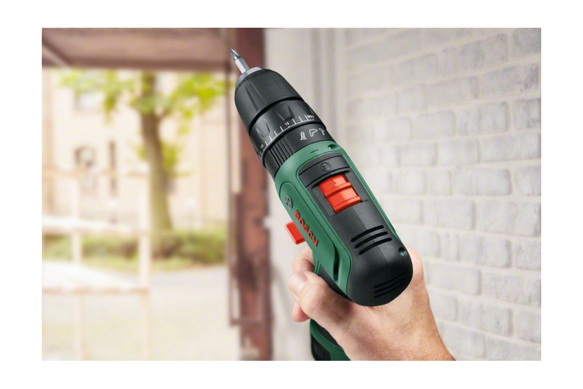 Аккумуляторная ударная дрель-шуруповерт Bosch EasyImpact 1200, 2 аккумулятора 06039D3105