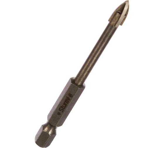 Сверло по кафелю (6х75 мм; 1/4HEX) Sturm 5380102