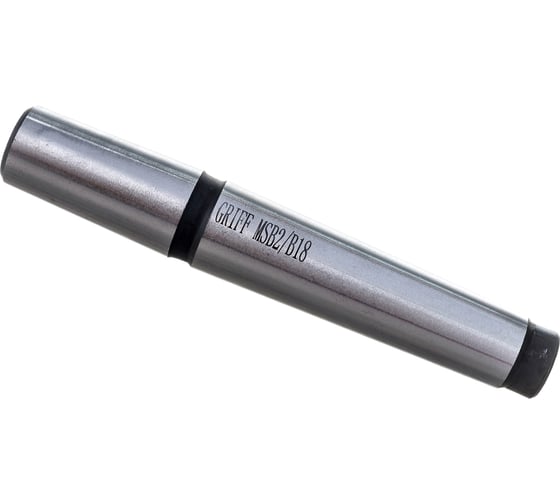 Оправка переходная на сверлильный патрон с КМ2 на B18 с резьбой M10 Griff b162013