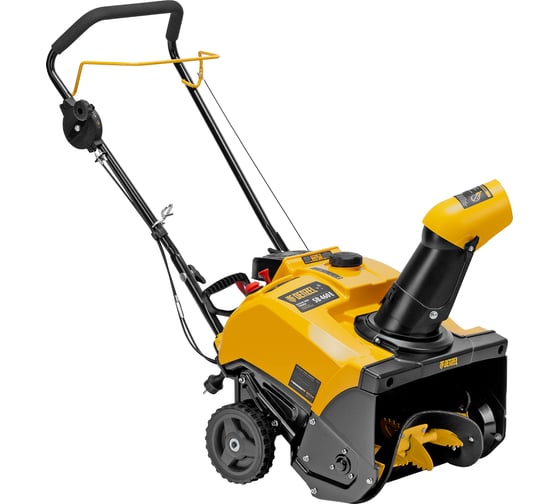 Бензиновая снегоуборочная машина Denzel sb 460 e, 99cc, эл.старт, шнек snowcrusher 97649