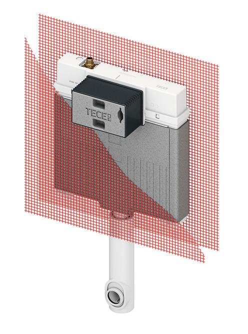 Смывной бачок скрытого монтажа TECE Box Octa II 9370500