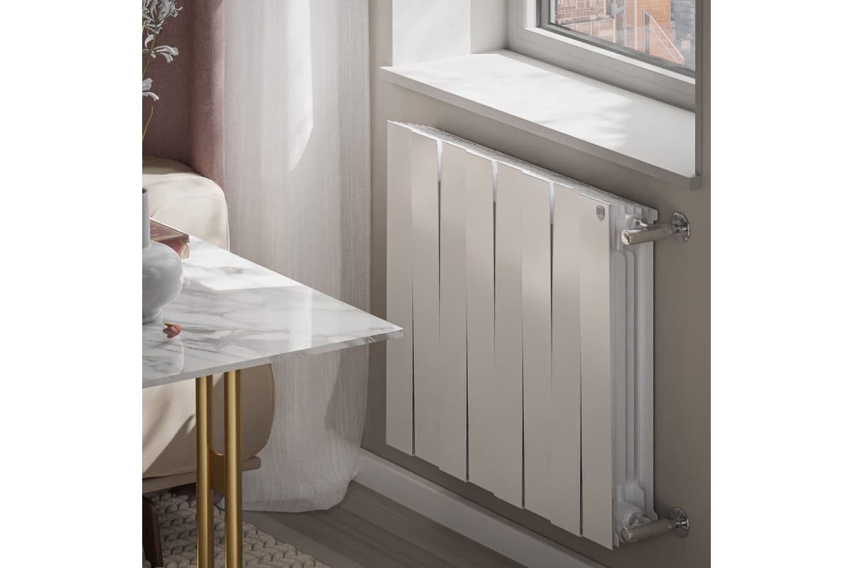 Радиатор Royal Thermo PianoForte 500 new/Bianco Traffico - 8 секц. НС-1176327