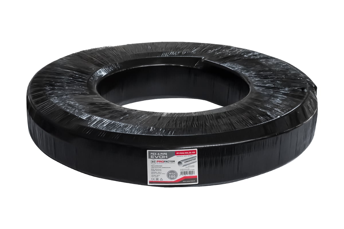 Труба из сшитого полиэтилена PEX-A EVOH универсальная PROFACTOR 20х2.8 (бухта 100м) PF PEXA 504.20.100