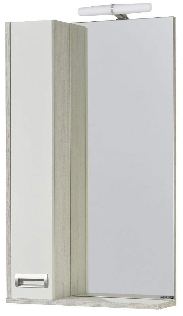 Зеркальный шкаф Акватон Бекка PRO 50 см дуб сомерсет, 1A214502BAC20