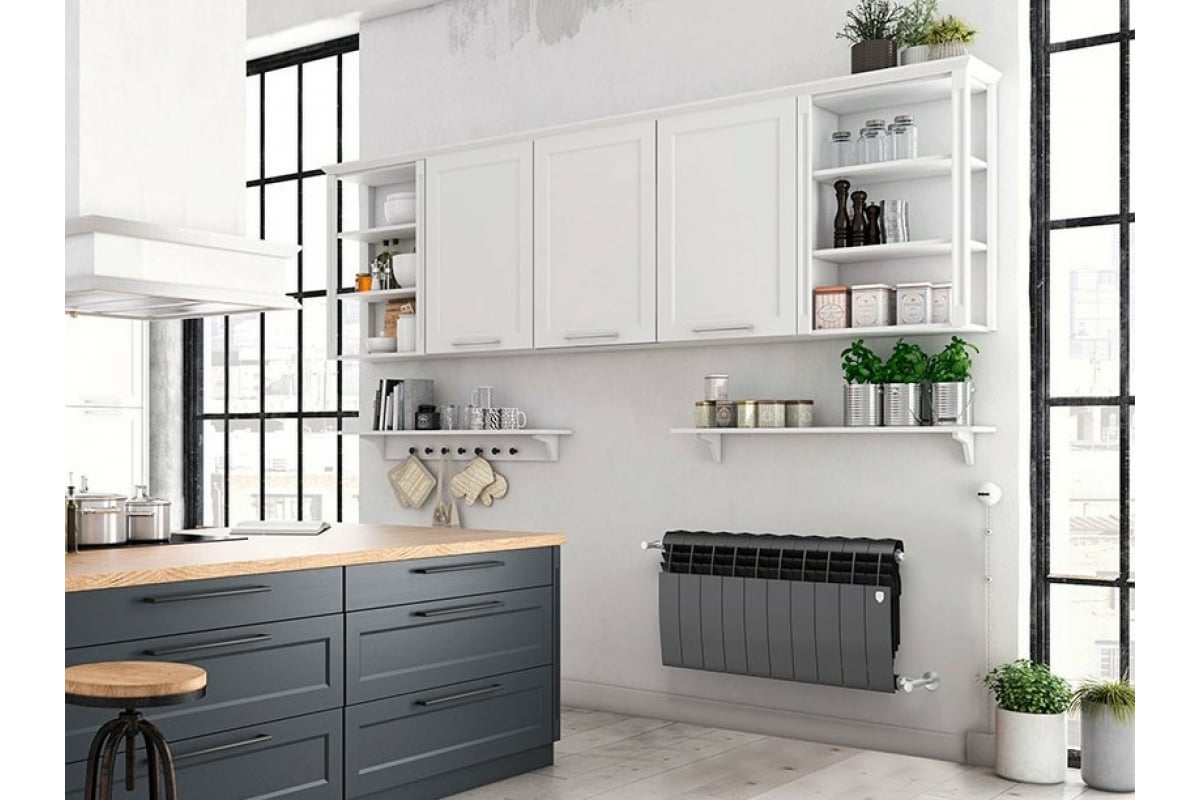 Радиатор Royal Thermo BiLiner 350/Noir Sable - 12 секций НС-1197122