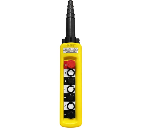 Пульт управления OCALIFT 6 кнопок, 1 скорость, стоп, IP55 (A6713) COPP-A6713
