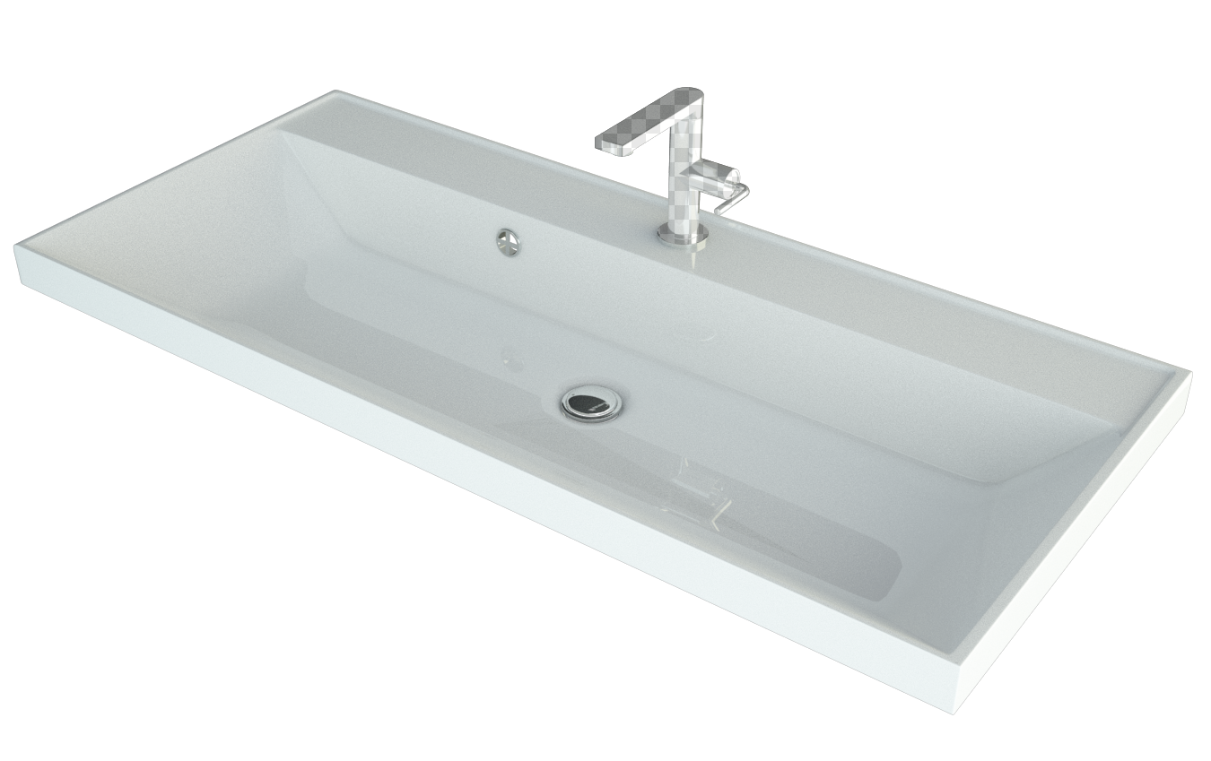 Раковина Style Line Asti 100 см белый глянец СС-00002464