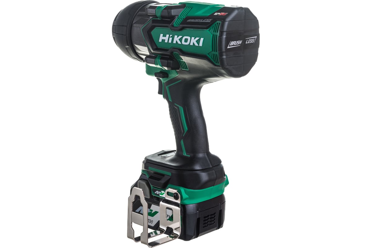 Аккумуляторный ударный гайковерт Hikoki WR36DB BL 1130Нм, 36В 2х2.5Ач WR36DBRGZ