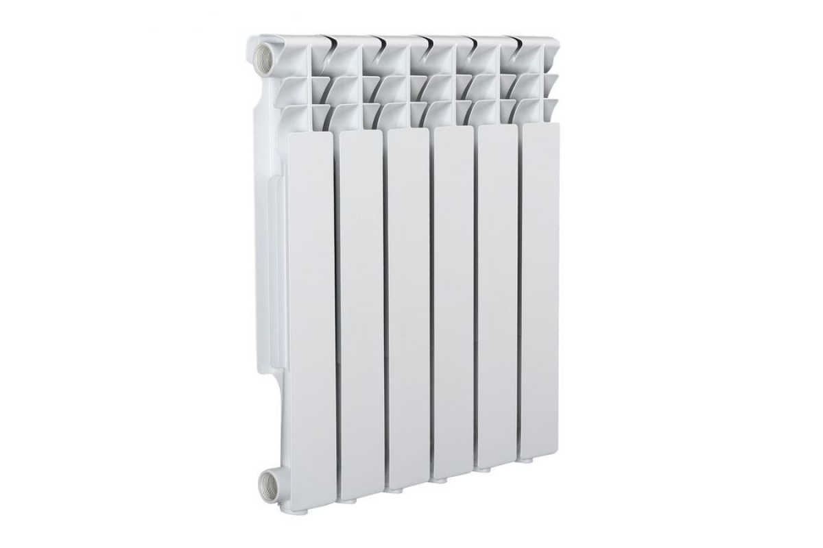 Радиатор Tropic 500x80, алюминиевый, 6 секций 7601.025