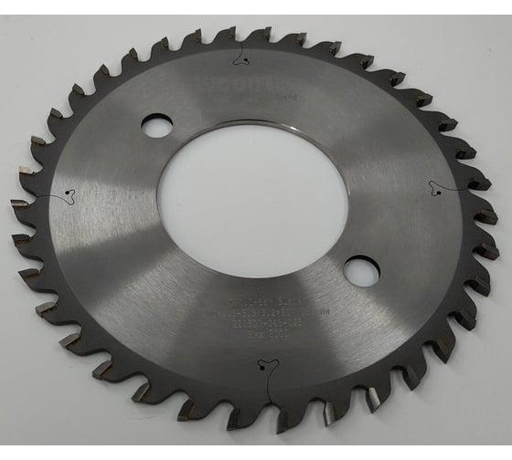 Пила подрезная коническая 200x4.3-5.5/3.2x80 мм, Z36 Woodtec ВИ 337389