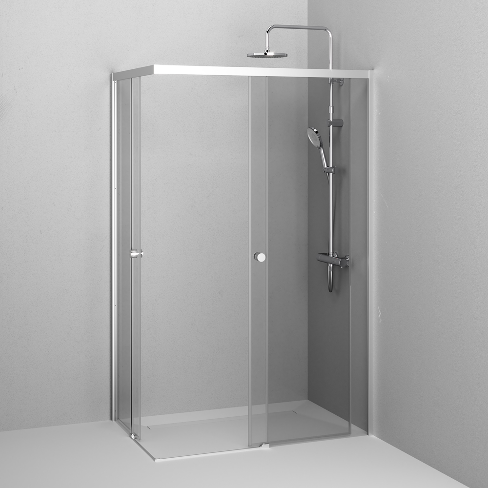 Душевой уголок Am.Pm X-Joy W94G-403-120280-MТ1К 120x80 прозрачный, хром матовый