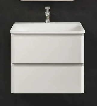 Мебель для ванной AQUAme S4 60 см белый глянец