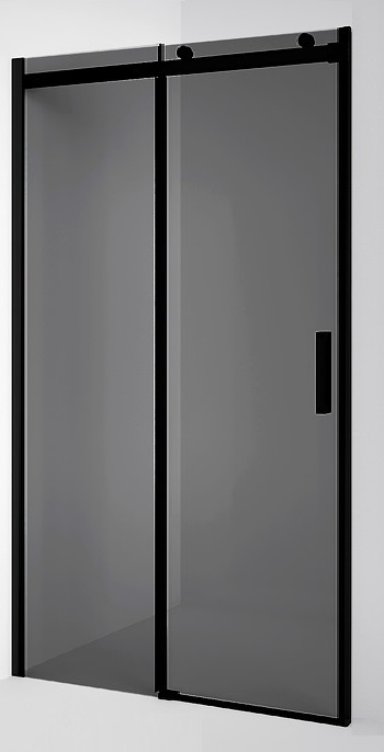 Душевая дверь Ambassador Benefit 140x200 19022203HBB тонированная, черный