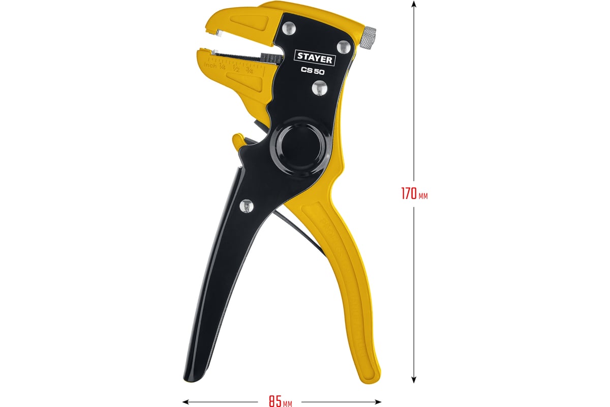 Автоматический стриппер Stayer Professional CS-50 0.2 - 6 мм2 22636_z01
