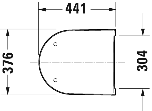 Крышка-сиденье Duravit D-Neo 002161 без микролифта