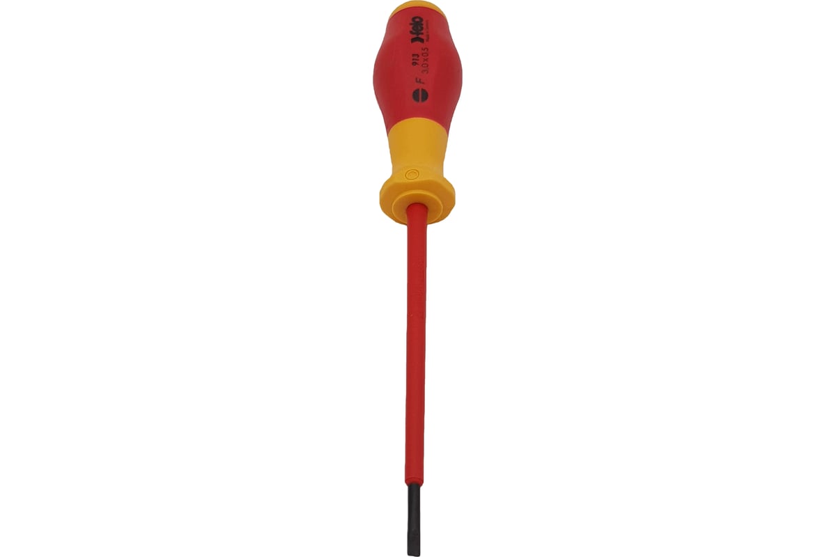 Диэлектрическая шлицевая отвертка Felo SL3,0 91303090