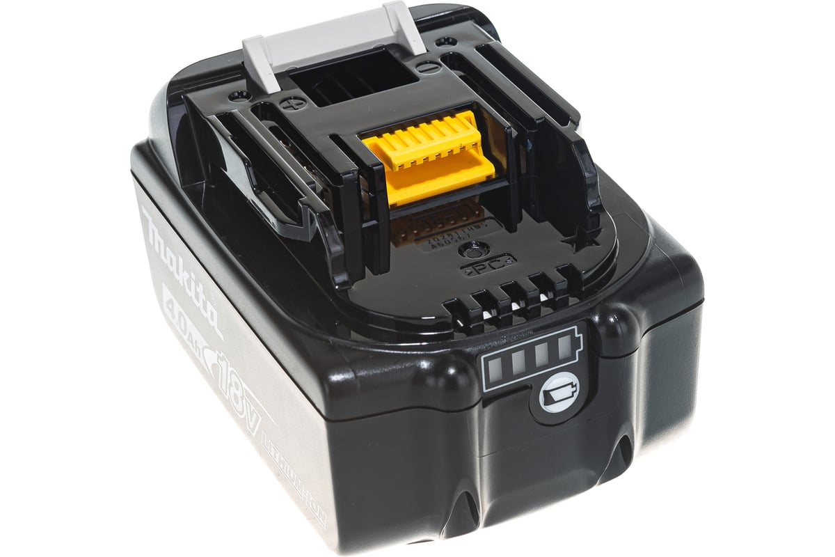 Набор аккумуляторов BL1840B 18В, 4.0 Ач + зарядное устройство DC18RC + кейс MakPac Makita 198310-8