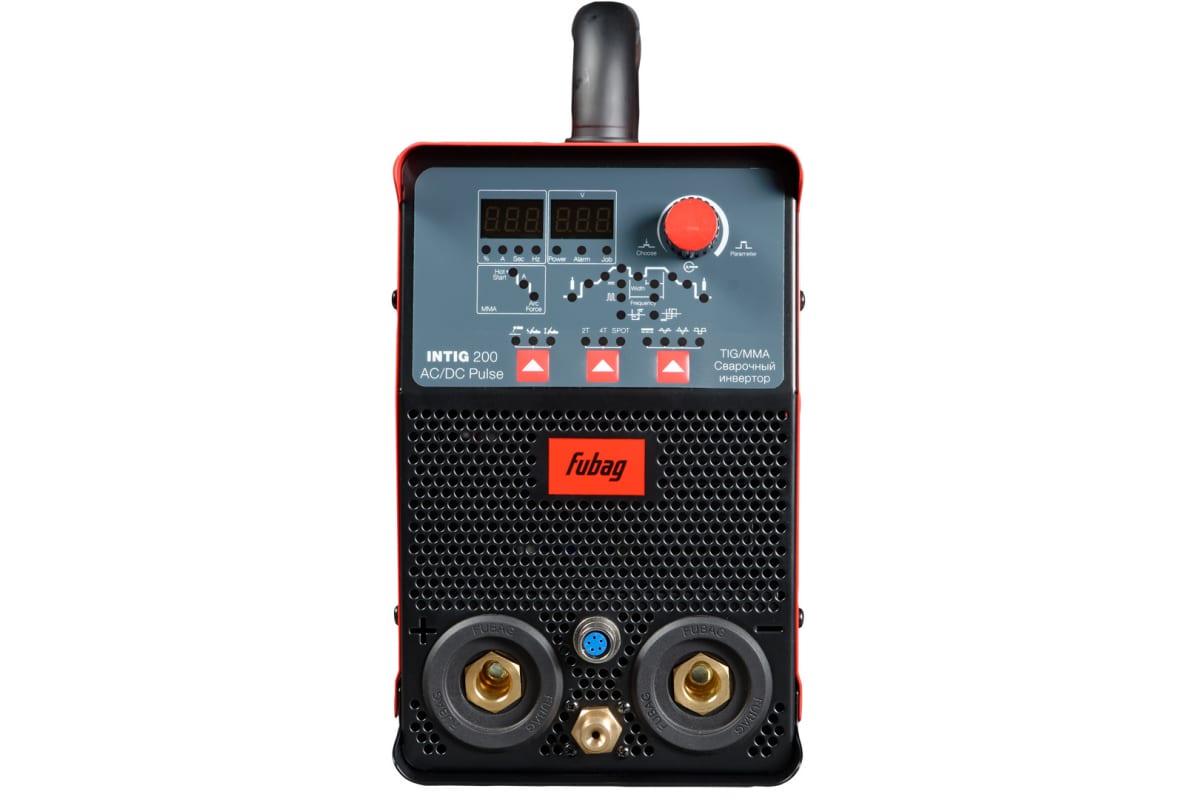 Сварочный инвертор Fubag INTIG 200 AC/DC PULSE, горелка FB TIG 26 5P 4m, 38459 , НАКС, 31412.1Н