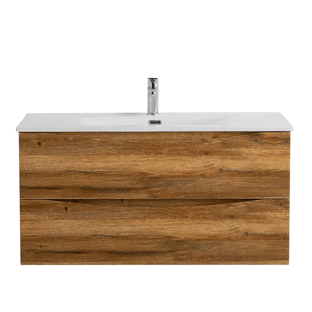 Тумба с раковиной BelBagno Marino-Cer-N 100 см Rovere Rustico