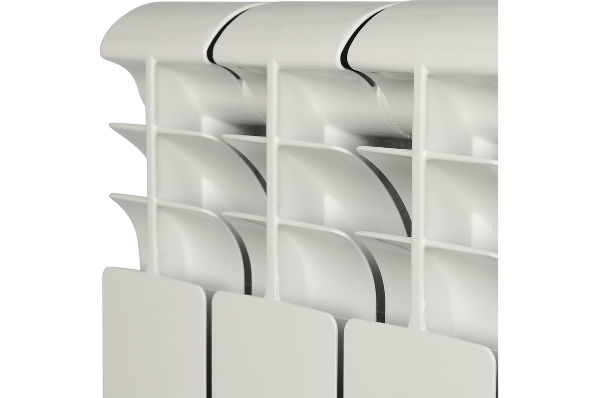 Алюминиевый радиатор Rommer Profi 500 AL500-80-80-100 4 секции RAL9016 82482