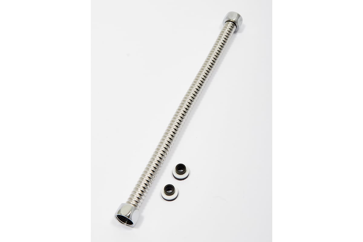 Гибкая подводка с 2-мя прокладками и гайками 1/2" Kofulso KF 15/1000 г/г