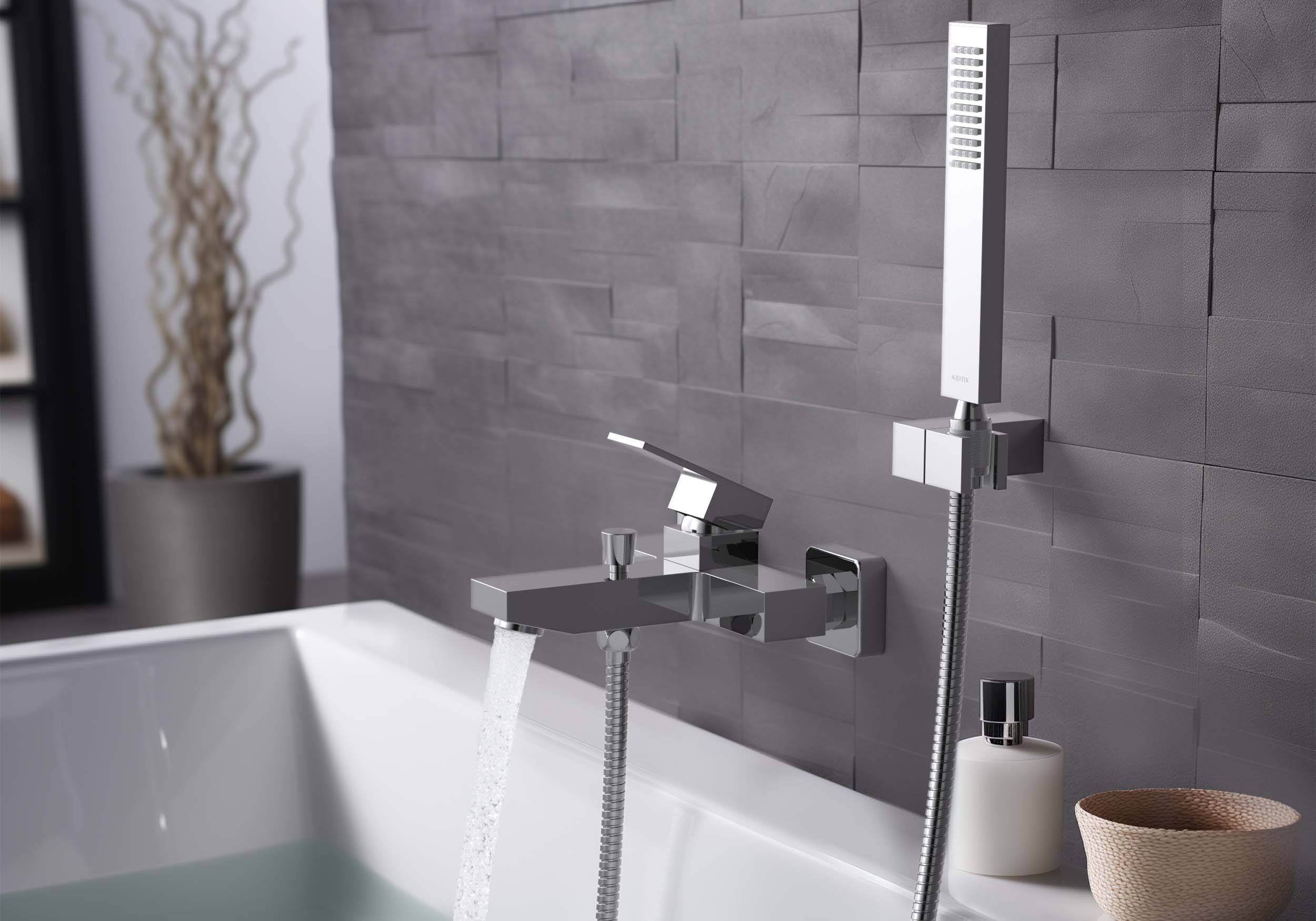 Смеситель для ванны Aquatek Либра AQ1649CR хром