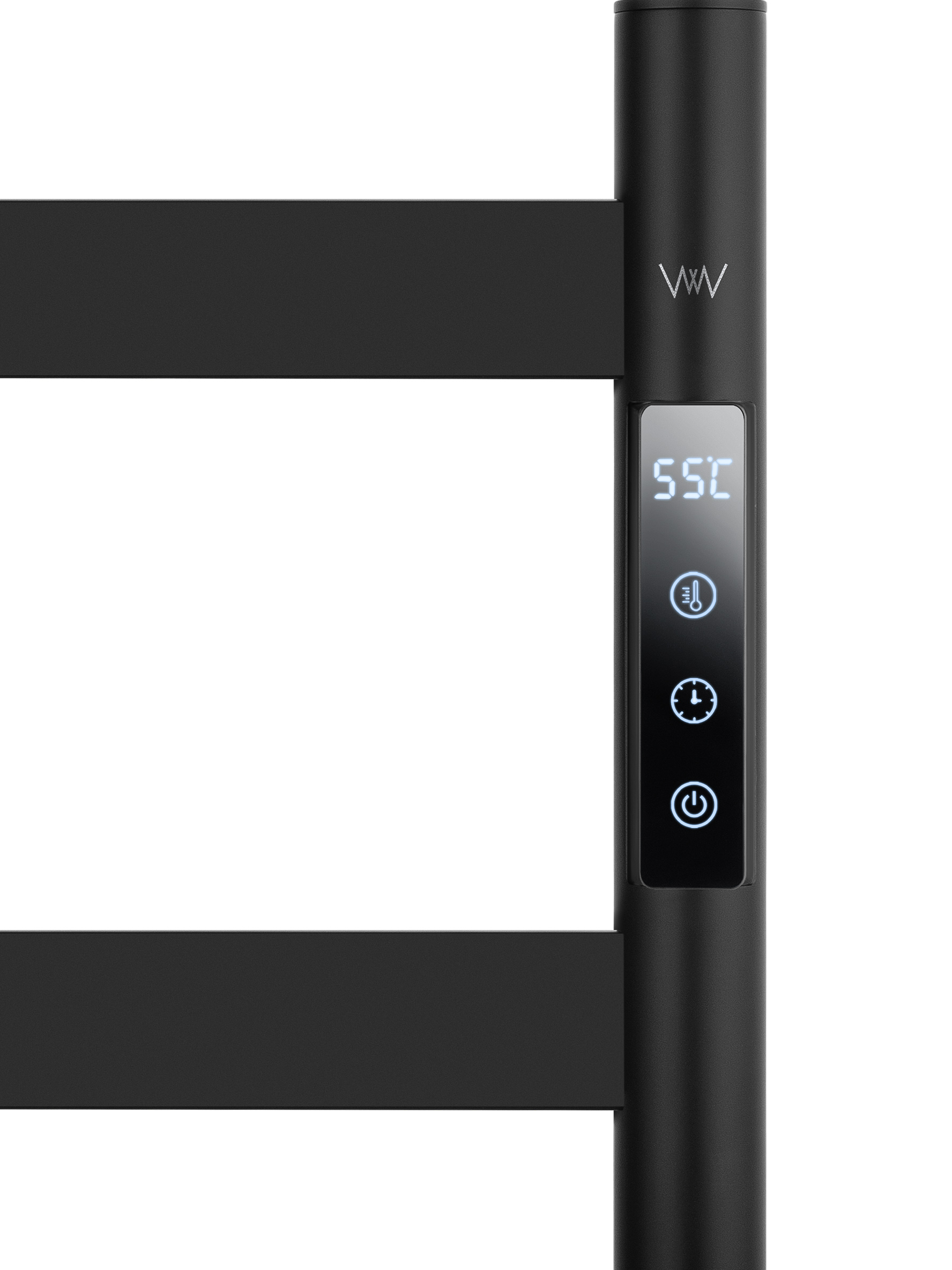 Полотенцесушитель электрический Wonzon&Woghand Essen WW-A406-MB черный матовый