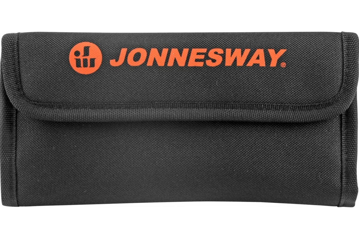 Диэлектрическая отвертка Jonnesway DV15109S со сменными стрежнями в наборе, 9 предметов 46360