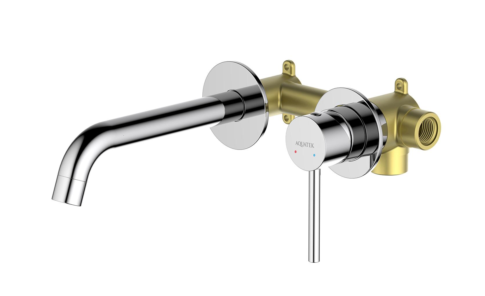 Смеситель для раковины Aquatek Европа AQ1313CR хром