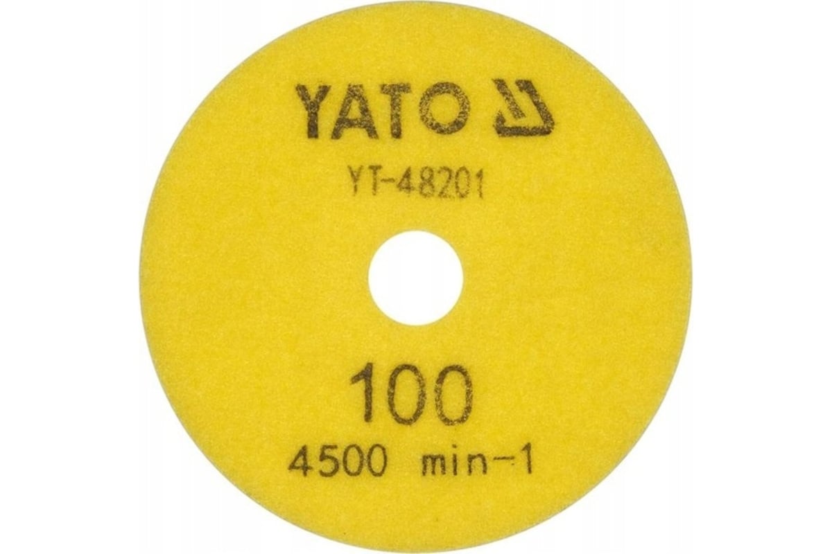 Диск алмазный шлифовальный 100 мм, Р100 Yato YT-48201