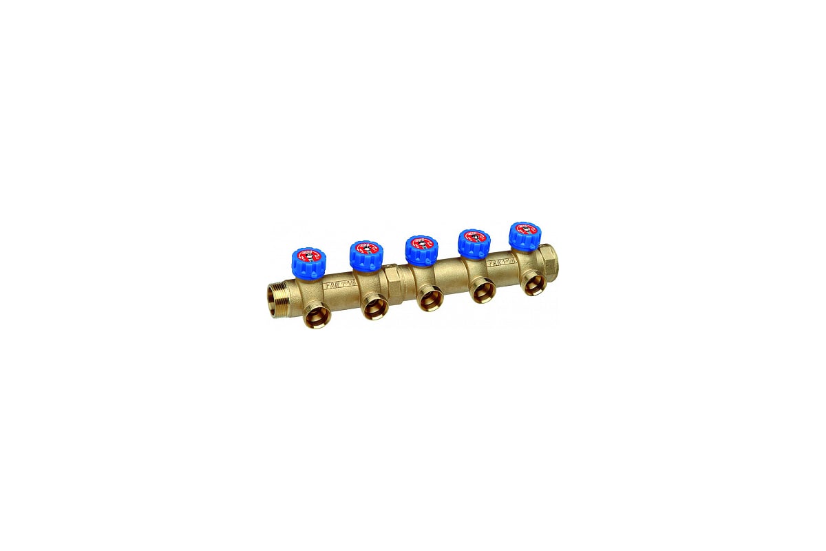 Регулирующий коллектор c 4-мя отводами FAR 1 1/4" М33х1.5 FK 3827 C11404