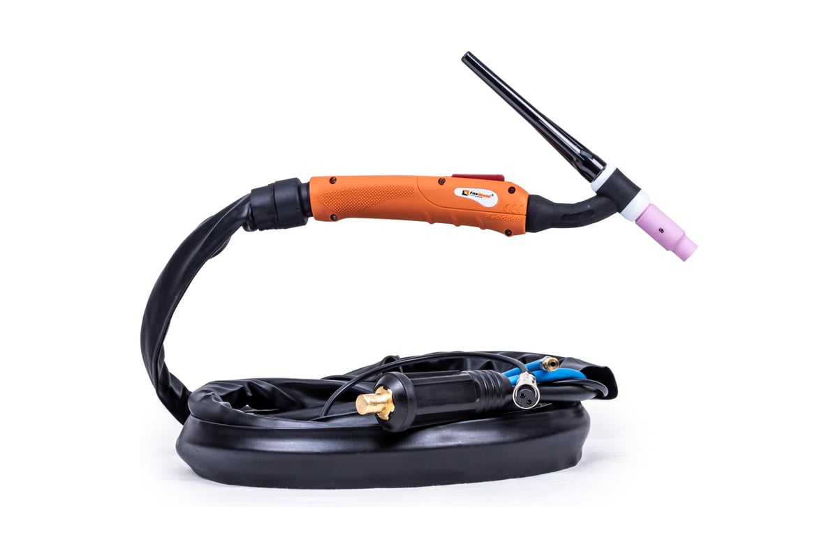 Горелка с кнопкой UnoTIG-26-Flex (4 м; 35 кв.мм) Foxweld 4573
