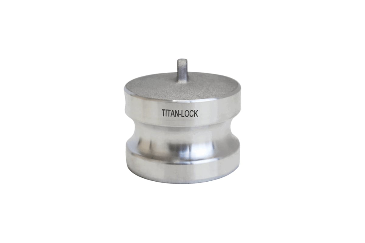 Камлок нержавеющий тип DР TITAN LOCK серия EcoLine заглушка для розетки 3/4, TL75DPSS-EL