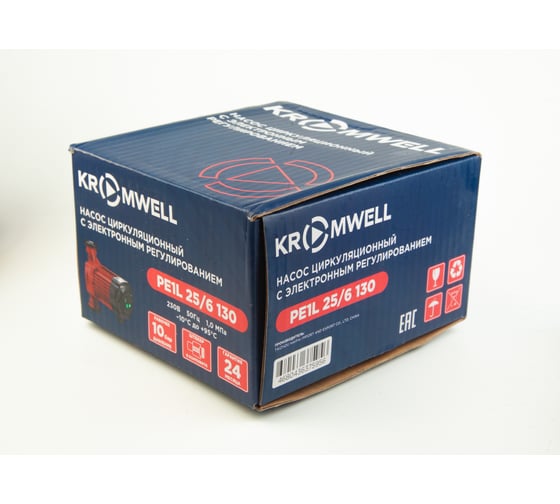 Насос для отопления с частотным регулированием KROMWELL PE1L 25/6 130