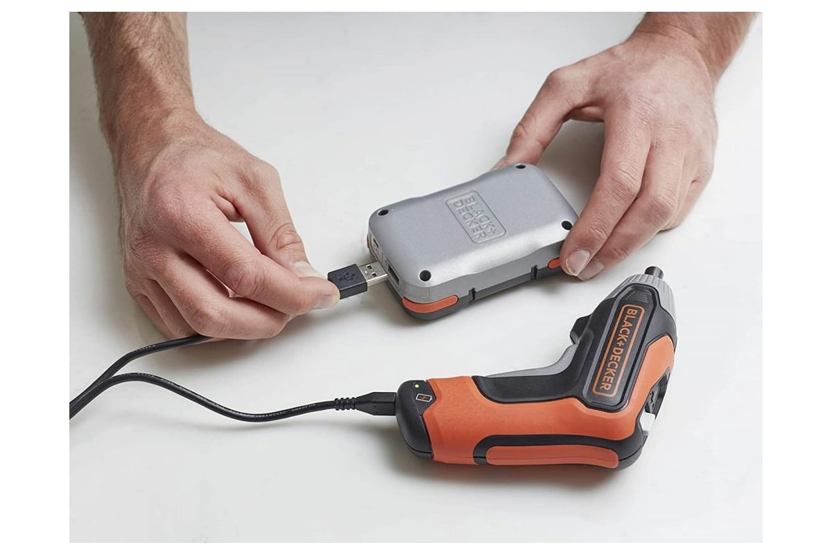 Аккумуляторный винтоверт Black&Decker 3.6В BCF611CK-QW