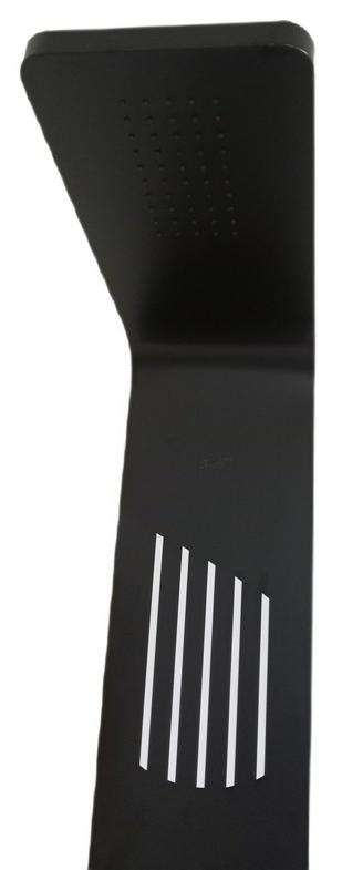 Душевая панель Cerutti Spa Ami B CT8994 черный матовый