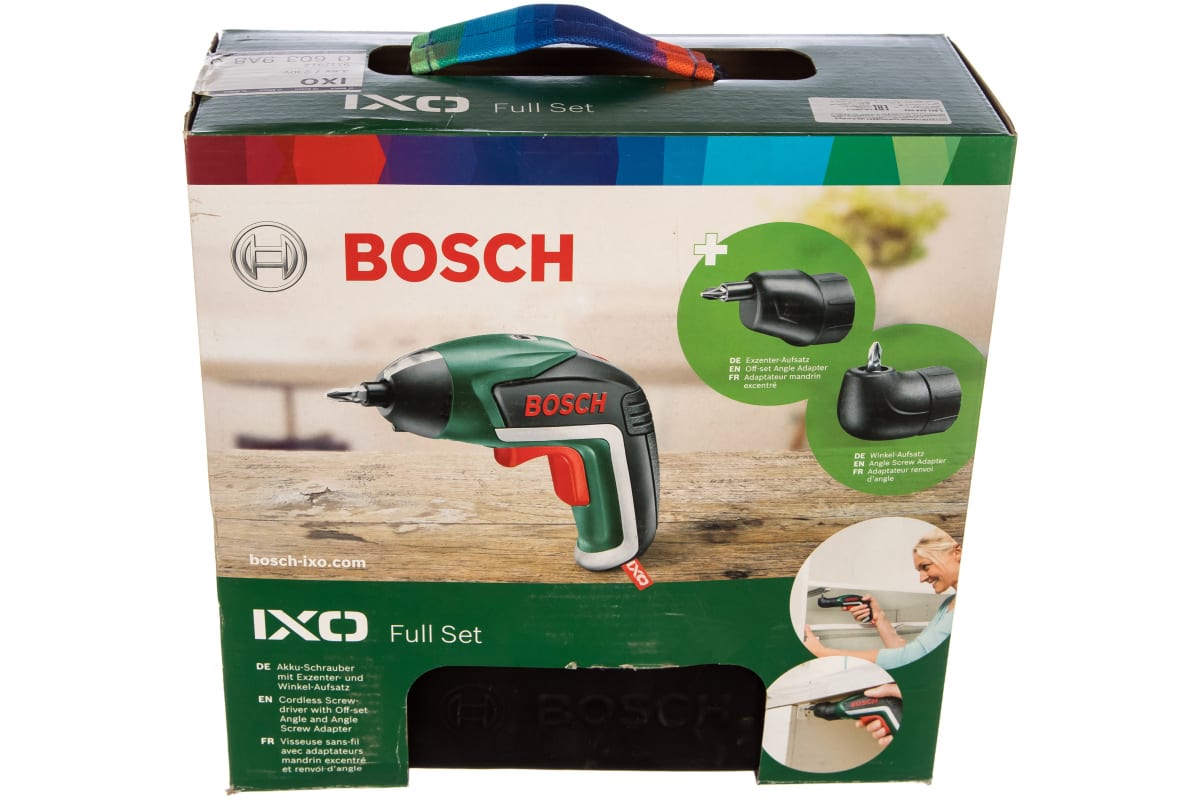 Шуруповерт Bosch IXO V full 0.603.9A8.022