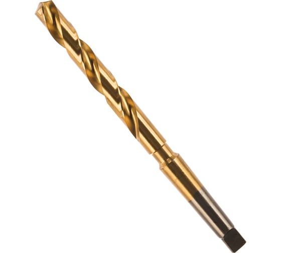 Сверло по металлу Профоснастка 16 мм КМ2 HSS M2 TIN/118 DIN 345, 1 шт., №2096 30205096