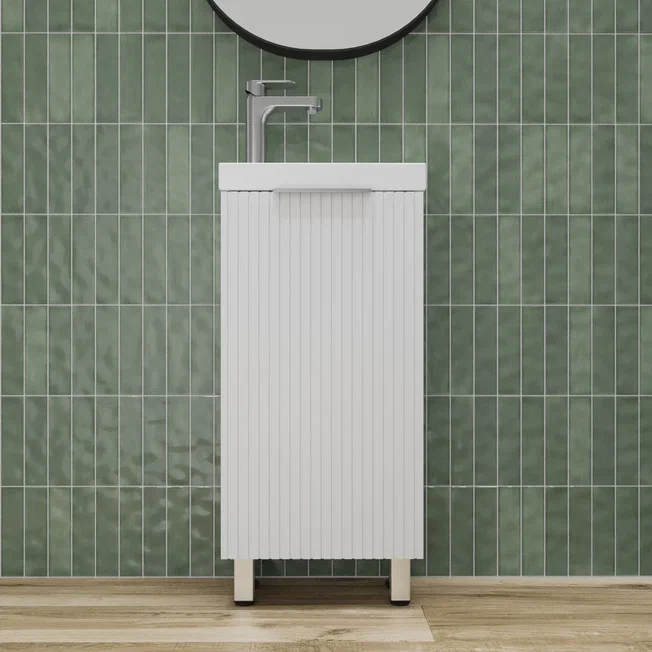 Тумба с раковиной Style Line Соло 40 см напольная