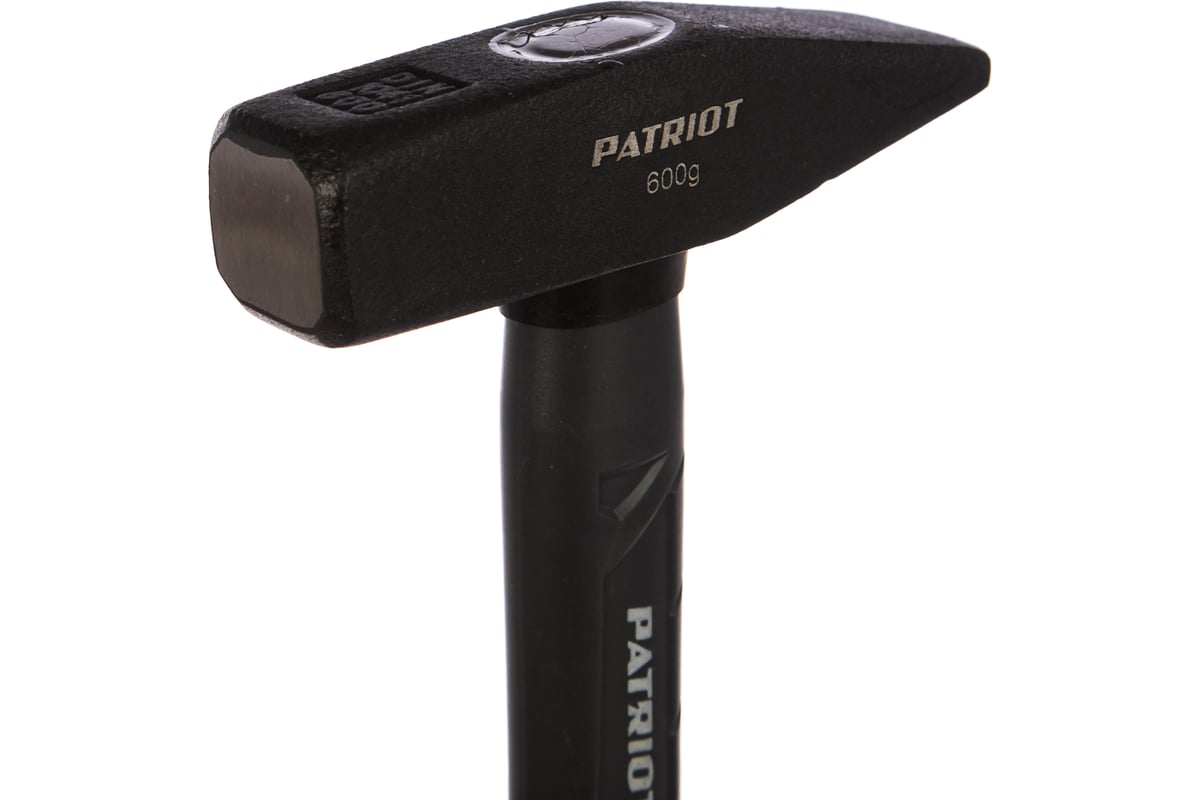 Слесарный молоток с фибергласовой рукояткой, 600г Patriot MHF-600 350001016