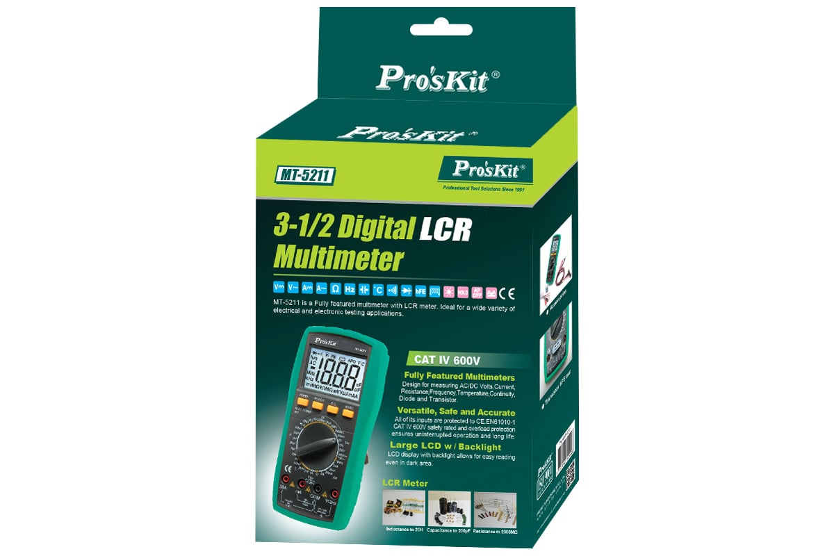 Мультиметр ProsKit ProsKit MT-5211 00308023
