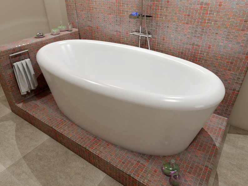 Акриловая ванна Relisan Neona 180x90 см